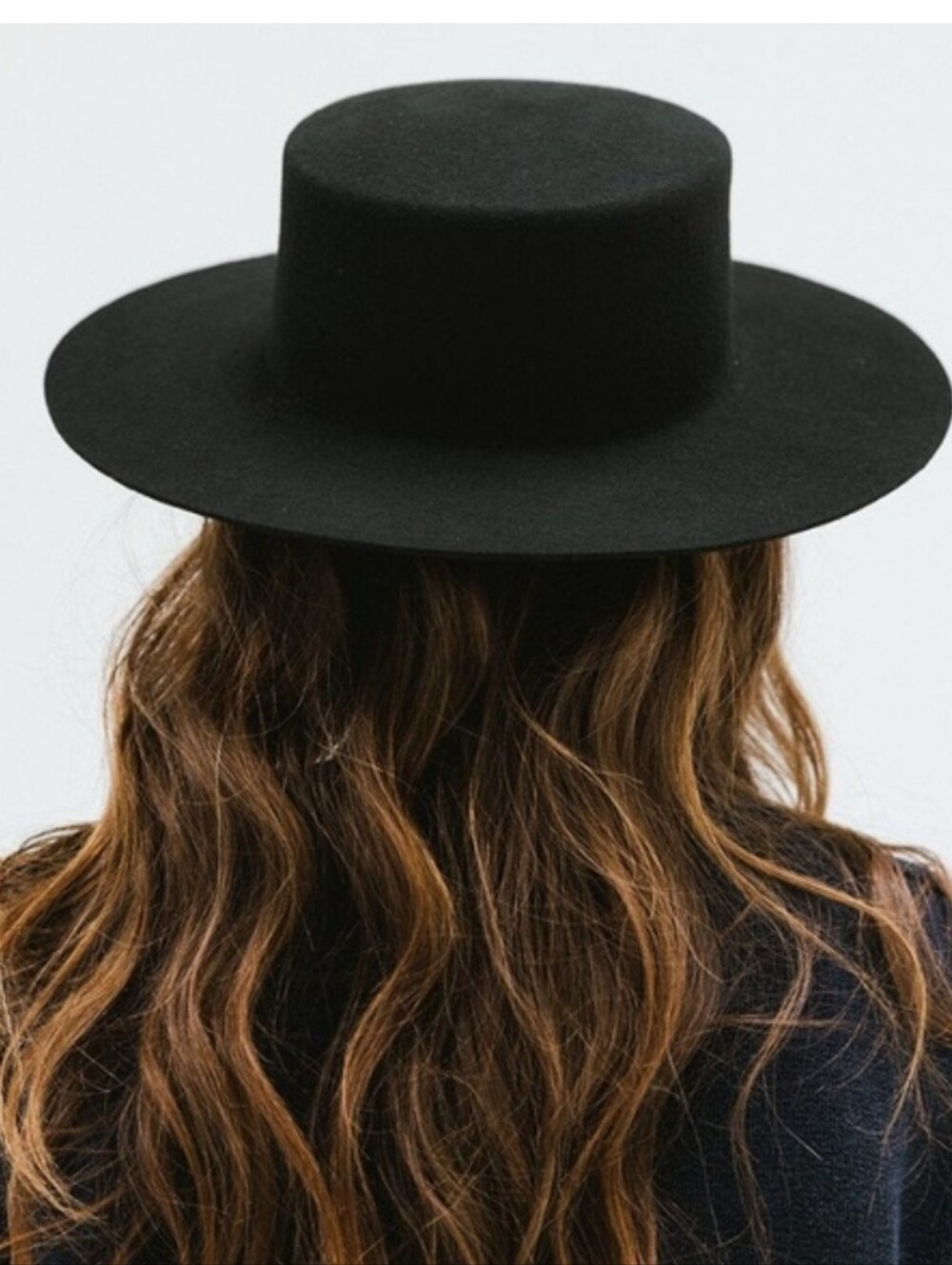 Gigi Pip Black Wool Hat